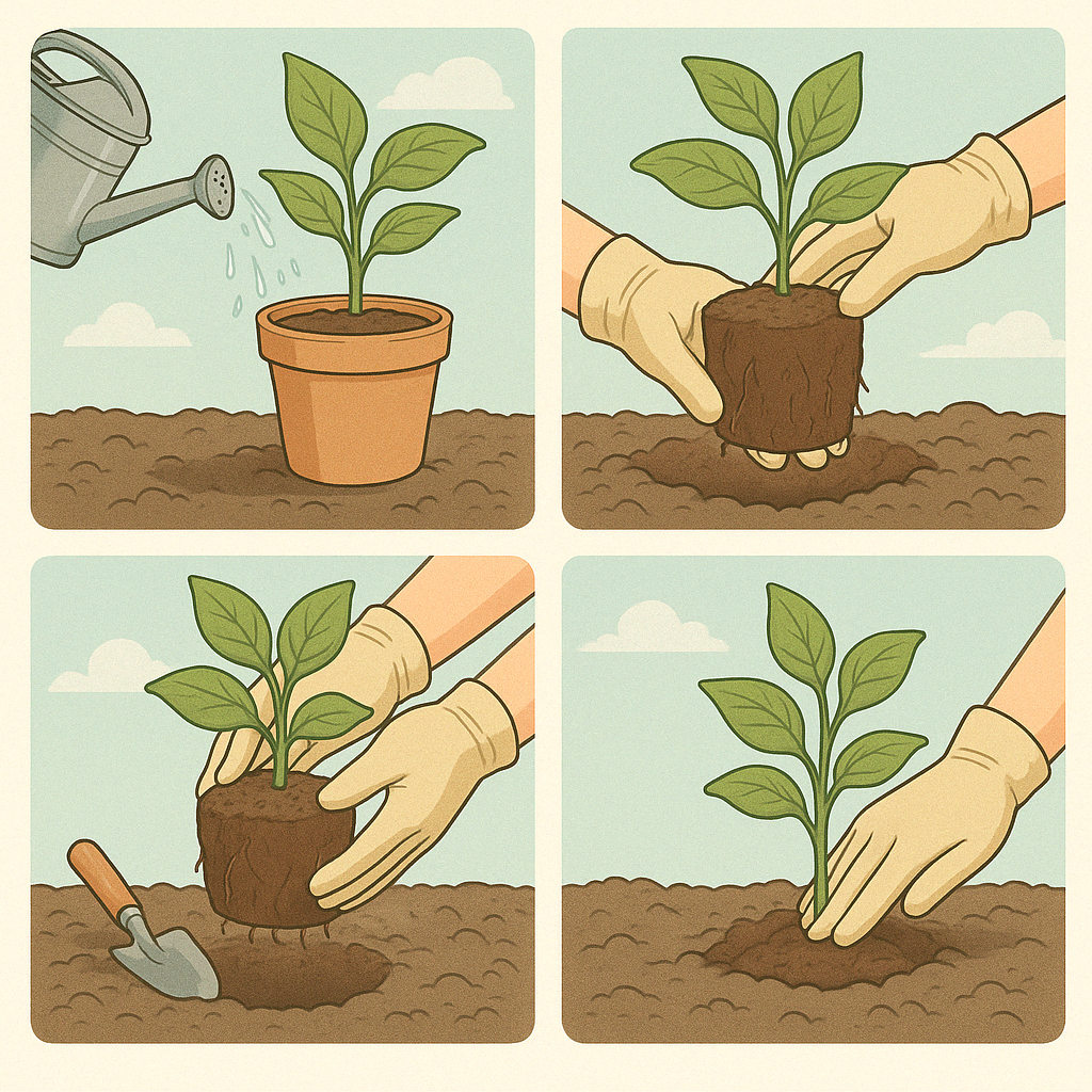 Potting Out: Moving Plants from Indoors to the Garden